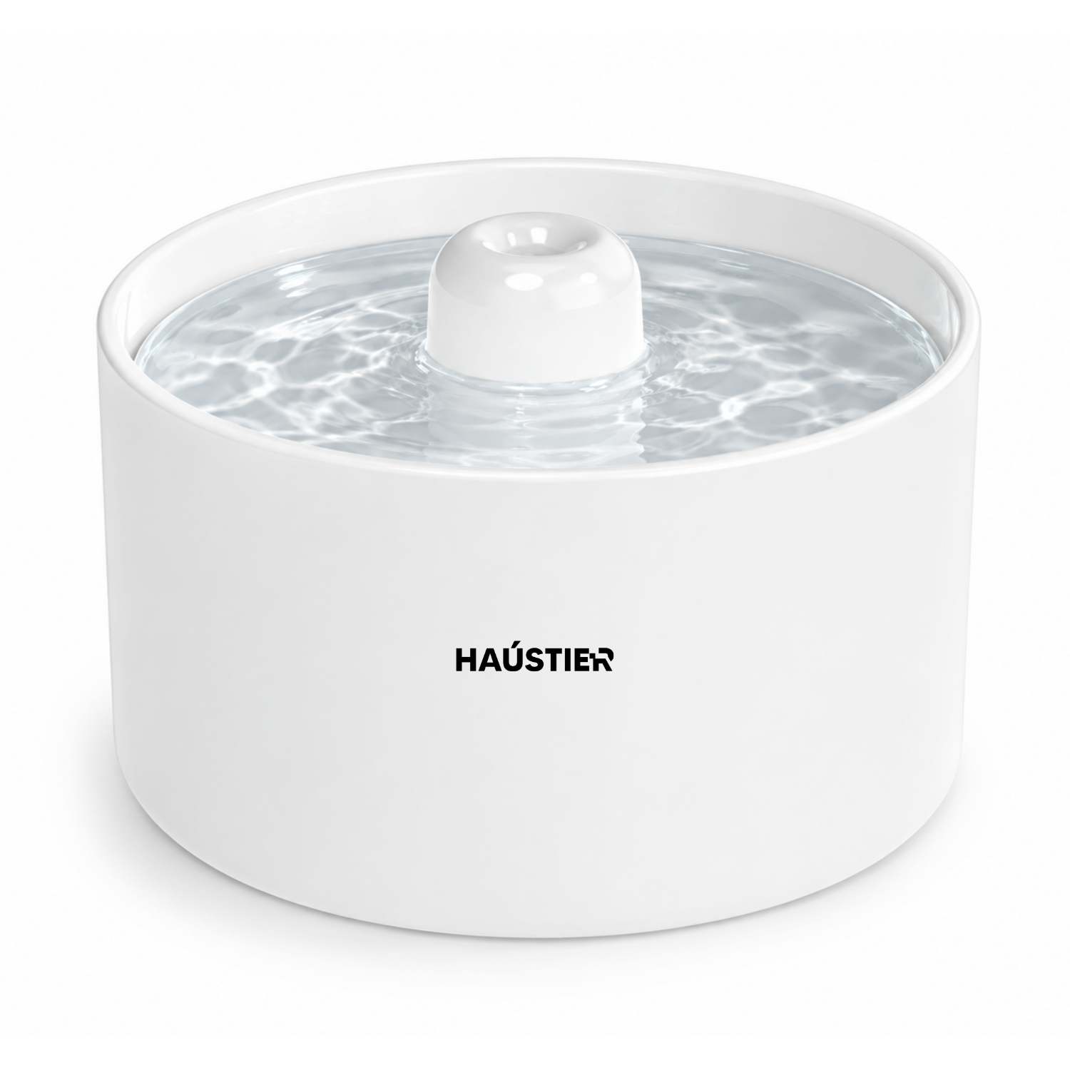 Haustier WF013 Otomatik Seramik Kedi Su Sebili,Kedi Su Pınarı, 2Lt Hazne,Çok Katmanlı Filtrasyon,Ultra Sessiz